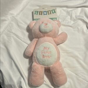 Linzy Pink Plush Bear